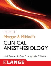 book Morgan & Mikhail’s Clinical Anesthesiology