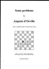 book Some problems by Auguste d’Orville: white to play and mate in five