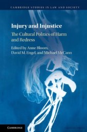 book Injury and Injustice: The Cultural Politics of Harm and Redress