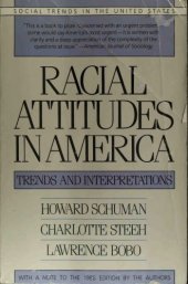 book Racial Attitudes in America: Trends and Interpretations