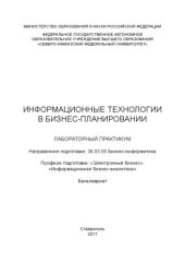 book Информационные технологии в бизнес-планировании : лабораторный практикум