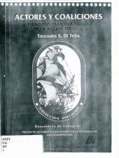 book Actores y Coaliciones: Elementos Para Una Teoria de La Accion Politica