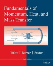 book Fundamentals of Momentum, Heat and Mass Transfer