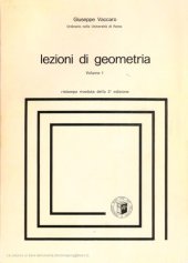 book Lezioni di Geometria