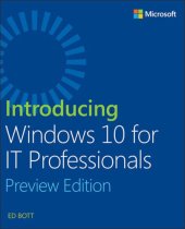 book Introducing Windows 10 for IT Professionals, Preview Edition