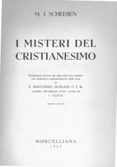 book I misteri del cristianesimo