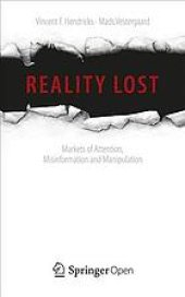 book Reality Lost: Markets of Attention, Misinformation and Manipulation