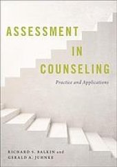 book Assessment in counseling : practice and applications