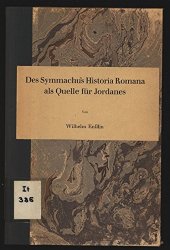 book Des Symmachus Historia Romana als Quelle für Jordanes