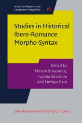 book Studies in Historical Ibero-Romance Morpho-Syntax