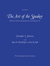 book The Art of the Speaker: Effective Oral Communication in Everyday Life