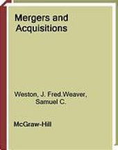 book Mergers and acquisitions