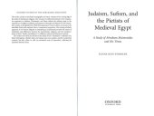 book Judaism, Sufism, and the Pietists of Medieval Egypt