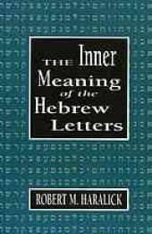 book The Inner Meaning of the Hebrew letters