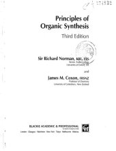 book Principles of Organic Synthesis