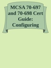 book MCSA 70-697 and 70-698 Cert Guide: Configuring Windows Devices