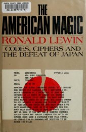 book The American Magic : Codes, Ciphers, and the Defeat of Japan