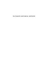 book Plutarch’s historical methods an analysis of the Mulierum virtutes