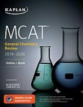 book MCAT general chemistry review : 2019–2020