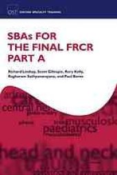 book SBAs for the final FRCR 2A