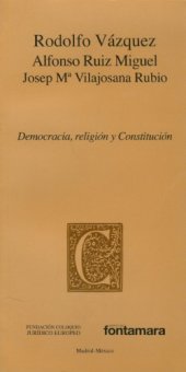 book Democracia, religión y Constitución