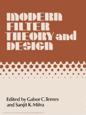 book Modern Filter Theory and Design