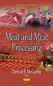 book Meat and Meat Processing