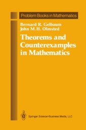 book Theorems and counterexamples in mathematics