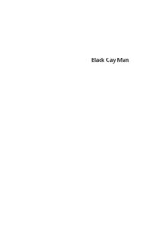 book Black Gay Man: Essays