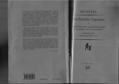 book Recherches Logiques 2.2. Recherches Logiques III, IV et V