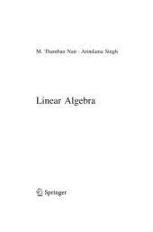 book Linear Algebra