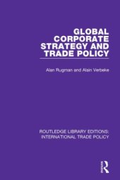 book Global corporate strategy and trade policy