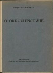 book O okrucieństwie