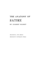 book The Anatomy of Satire