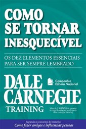 book Como se tornar inesquecí­vel