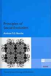 book Principles of social evolution