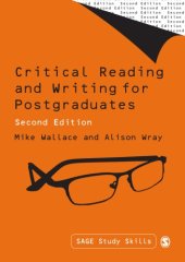 book Critical Reading and Writing for Postgraduates