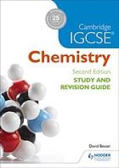 book Cambridge IGCSE chemistry study and revision guide