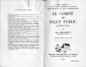 book Le comité de salut public (1793 - 1795)