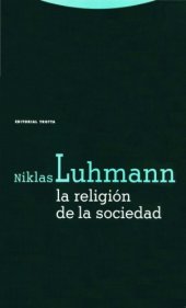 book La Religión de la Sociedad