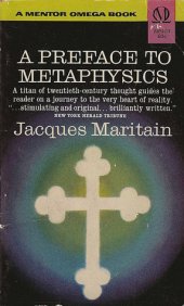 book A Preface To Metaphysics: Seven Lectures On Being