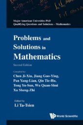 book Problems and solutions in mathematics