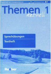 book Themen aktuell 1: Deutsch als Fremdsprache, Niveaustufe A1 - Textheft, Sprechübungen