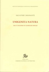 book Unigenita natura. Dio e universo in Giordano Bruno