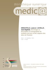 book Nevrologie - systeme nerveux de l’homme - ATLAS