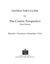 book Instructor’s Guide for Cosmic Perspective