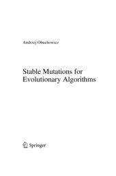 book Stable Mutations for Evolutionary Algorithms