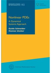 book Nonlinear PDEs. A Dynamical Systems Approach