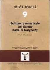 book Schizzo grammaticale del dialetto Karre di Qoryooley