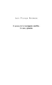 book El proceso de la investigación científica: Un caso y glosarios